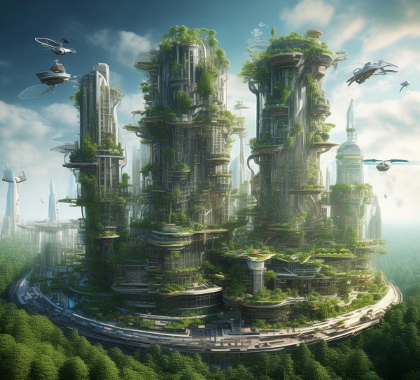 地球科技动态素材图片，技术与自然的完美融合