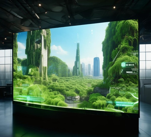 绿色科技动态素材视频，未来发展的新趋势