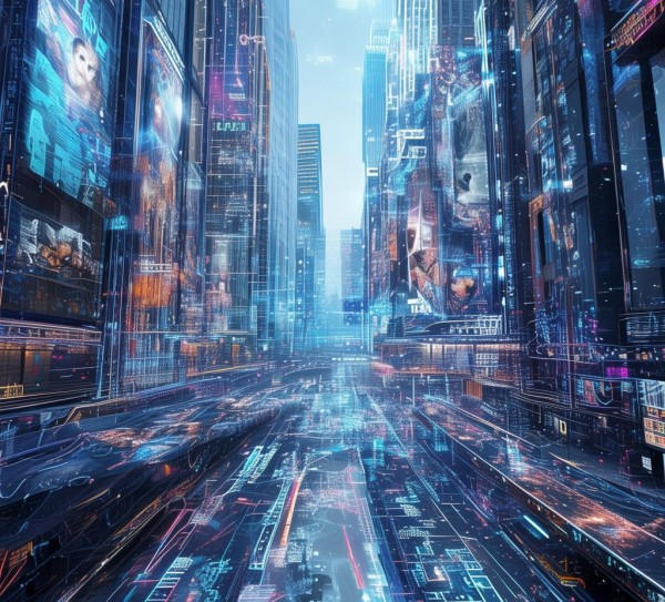 3D版科技与现实世界的完美融合,3D版科技动态壁纸免费下载 3D版科技与现实世界的完美融合,3D版科技动态壁纸免费下载