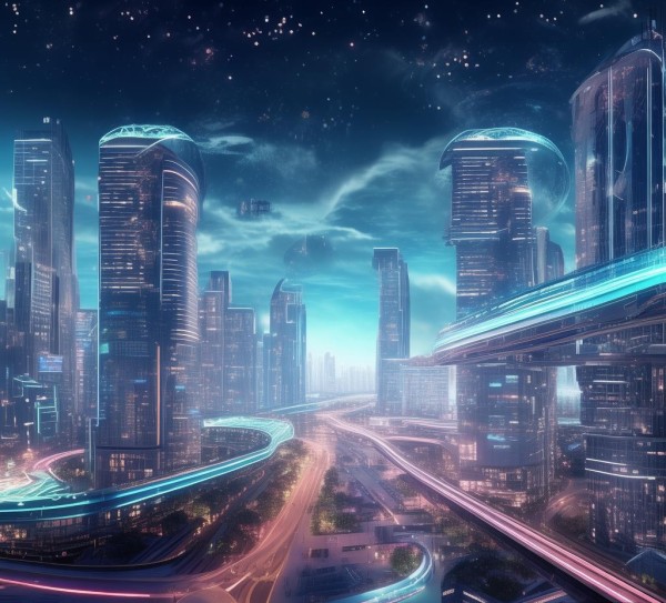科技之光,全屏壁纸的未来图景 科技之光,全屏壁纸的未来图景