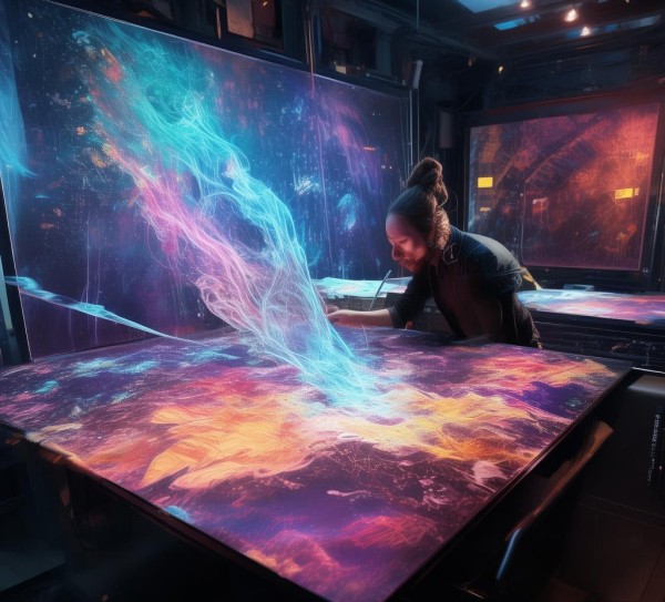 科技画笔下的未来,绘画的新范式革命 科技画笔下的未来,绘画的新范式革命