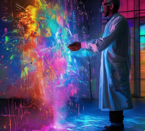 视觉盛宴，科学家与艺术家的碰撞，科技与艺术的和谐