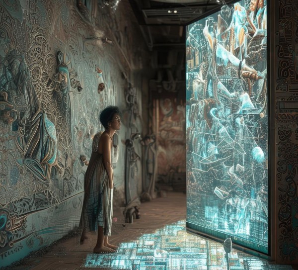 裸眼3D科技，从古代观察者到现代装饰艺术的革新