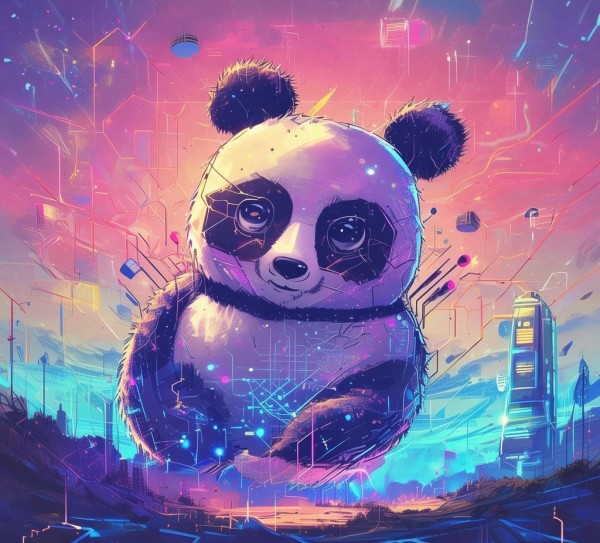 熊猫科技动态壁纸,数字时代下的创新未来 熊猫科技动态壁纸,数字时代下的创新未来